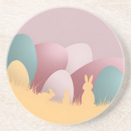 Minimalistische Osterform Getränkeuntersetzer