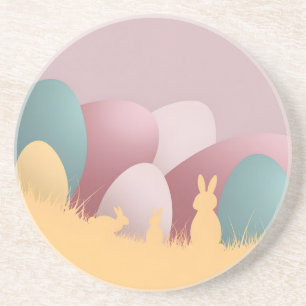 Minimalistische Osterform Getränkeuntersetzer