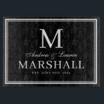 Minimalistische Paare nennen Typografie Hochzeitsg Schneidebrett<br><div class="desc">Modernes personalisiertes Schwarzweiß-Schneidebrett mit Vornamen der Paare in einer Kalligraphie-Schrift,  Nachname Monogramm,  vollständiger Nachname und Hochzeitstermin,  erhältlich in anpassbaren Vorlagen. Ein niedliches Grillgeschenk zum Thema Hochzeitsfeiern.</div>