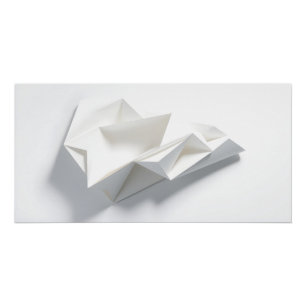 Minimalistische Papierstruktur Poster