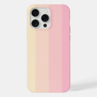 Minimalistische Pastellmuster mit Rose iPhone 15 Pro Max Hülle