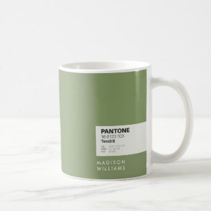 Minimalistische personalisierte Kaffeetasse mit in