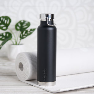 Minimalistische Personalisierte Schreibmaschinen-N Trinkflasche