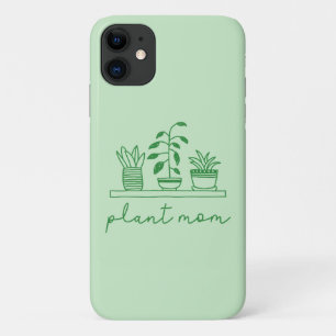 Minimalistische Pflanze Mama Niedliche Pflanze Lov Case-Mate iPhone Hülle