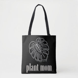 Minimalistische Pflanzen-Mama Monstera-Blatt