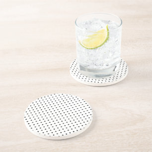 Minimalistische Polka-Dosen g1 Getränkeuntersetzer