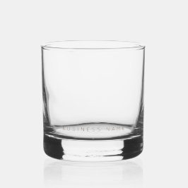 Minimalistische Pub Lounge - Kundenname Whiskyglas
