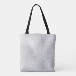 Minimalistische Punkte-Muster-Markttasche