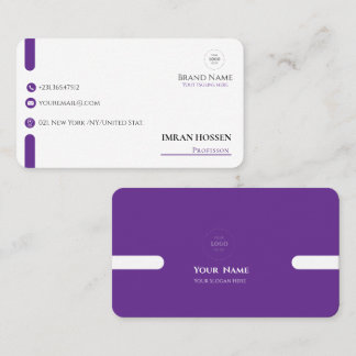 Minimalistische QL-Visitenkarte Visitenkarte