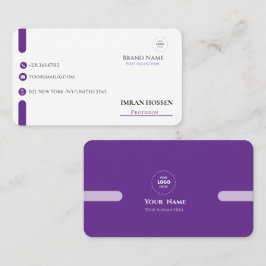 Minimalistische QL-Visitenkarte Visitenkarte