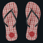 Minimalistische Red Double Happiness Chinesische H Flip Flops<br><div class="desc">Minimalistisches chinesisches doppeltes Glücksgefühl-Design in schlichten rot-weißen Mustern. Ein elegantes asiatisches Hochzeitsdesign für das moderne und stilvolle Paar. Das doppelte Glück ist ein sehr gutes und viel Glück-Symbol, das bei allen orientalischen Hochzeiten und Feiern verwendet wird. Mit Fett*fa*tin entworfen. Einfach mit eigenen Texten, Fotos oder Bildern anpassen. Für individuelle Anfragen...</div>