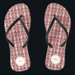 Minimalistische Red Double Happiness Chinesische H Flip Flops<br><div class="desc">Minimalistisches chinesisches doppeltes Glücksgefühl-Design in schlichten rot-weißen Mustern. Ein elegantes asiatisches Hochzeitsdesign für das moderne und stilvolle Paar. Das doppelte Glück ist ein sehr gutes und viel Glück-Symbol, das bei allen orientalischen Hochzeiten und Feiern verwendet wird. Mit Fett*fa*tin entworfen. Einfach mit eigenen Texten, Fotos oder Bildern anpassen. Für individuelle Anfragen...</div>