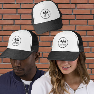 Minimalistische Reinigungsdienste - Benutzerdefini Truckerkappe