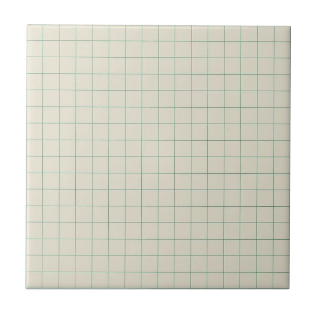 Minimalistische Retro-Retro-Version mit weißem und Fliese (Vorderseite)
