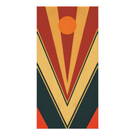 Minimalistische Retro-Wand Poster