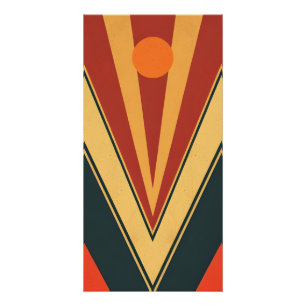 Minimalistische Retro-Wand Poster