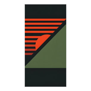 Minimalistische Retro-Wand Poster