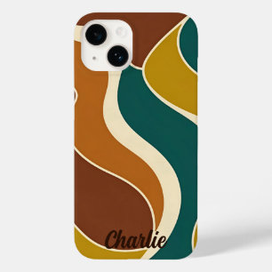 Minimalistische Retro Waves Case-Mate iPhone Case