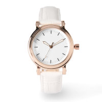 Minimalistische Rose für Frauen Gold Vintage Uhr