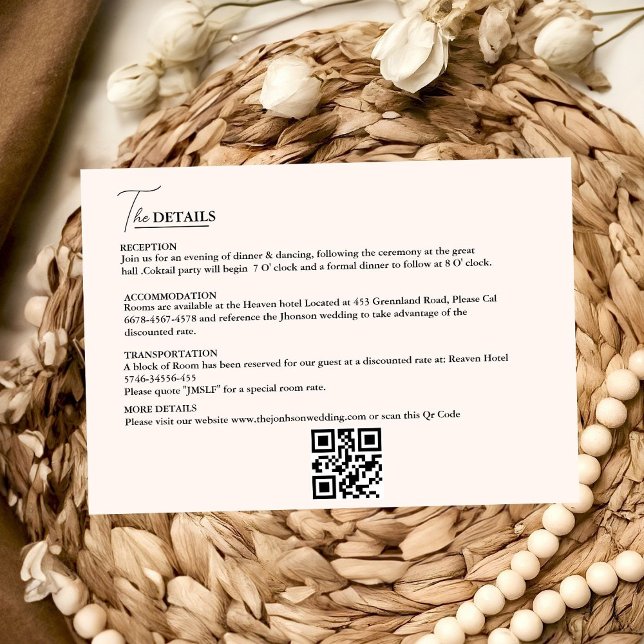 Minimalistische Rost Burnt Orange Terracotta Hochz Einladung (Von Creator hochgeladen)