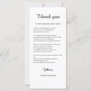 Minimalistische RSVP-Karte - elegante Einladung zu