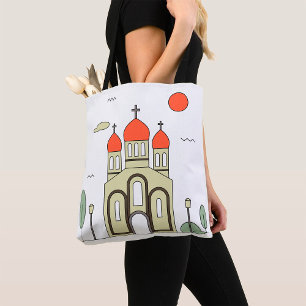 Minimalistische russisch-orthodoxe Kirche