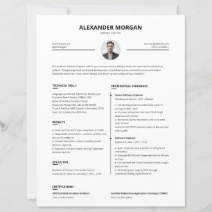 Minimalistische saubere professionelle Pro-Lebensl