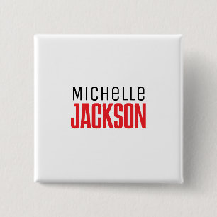 Minimalistische Schlichte Meldung Button