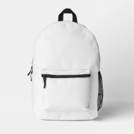 Minimalistische schlichte Vollfarbe Bedruckter Rucksack