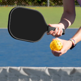 Minimalistische schlichte Vollfarbe Pickleball Schläger
