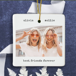 Minimalistische Schreibmaschine | Best Friends For Keramikornament