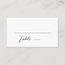 Minimalistische Schwarz-Weiß-Einfache Hochzeit