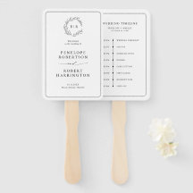 Minimalistische Schwarz-Weiß-Leaf-Hochzeitszeitsch