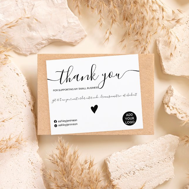 Minimalistische Schwarz-Weiß-Reihenfolge danke Hau (Von Creator hochgeladen)