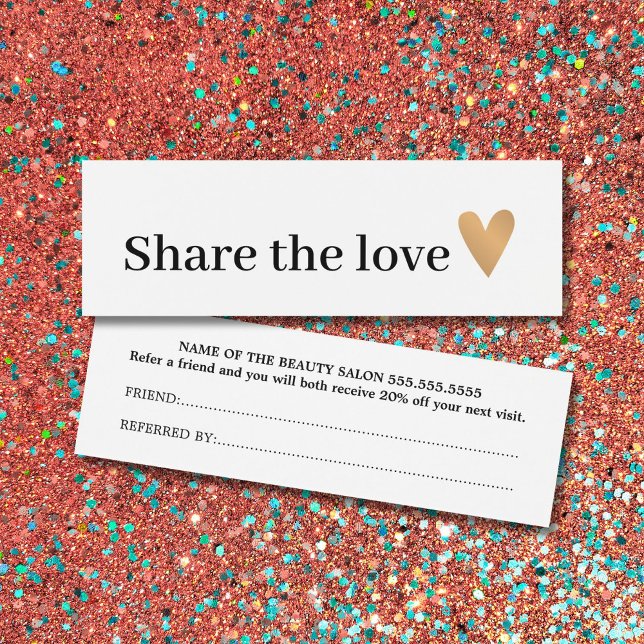 Minimalistische Schwarz-weiße Imitate Goldene Herz (Von Creator hochgeladen)