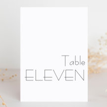 Minimalistische Schwarz-weiße spielerische Typogra