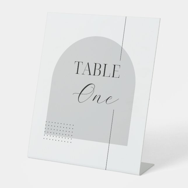 Minimalistische Schwarze Kalligrafie benutzerdefin Sockelschild (Vorderseite)