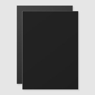 Minimalistische schwarze Katzensilhouette Magneteinladung