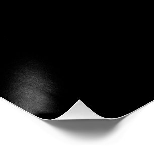 Minimalistische schwarze Katzensilhouette Poster