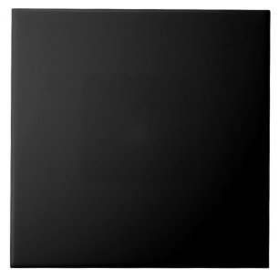Minimalistische schwarze Keramikfliese in 6 Zoll G