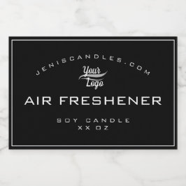 Minimalistische Schwarze Logovorlage Einfache Stil Lebensmitteletikett