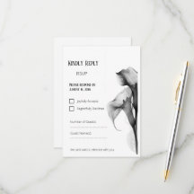 Minimalistische schwarze und weiße Calla-Lilien-Ho