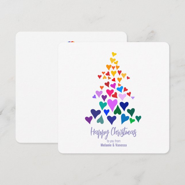 Minimalistische schwule Weihnacht (Vorne/Hinten)