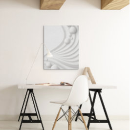 Minimalistische Serenity Spheres Stretched Canvas  Leinwanddruck