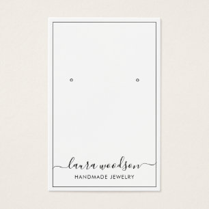 Minimalistische Skriptbezeichnung Typografie Borde