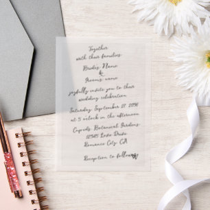 Minimalistische Skripthandschrift Schriftliche Typ