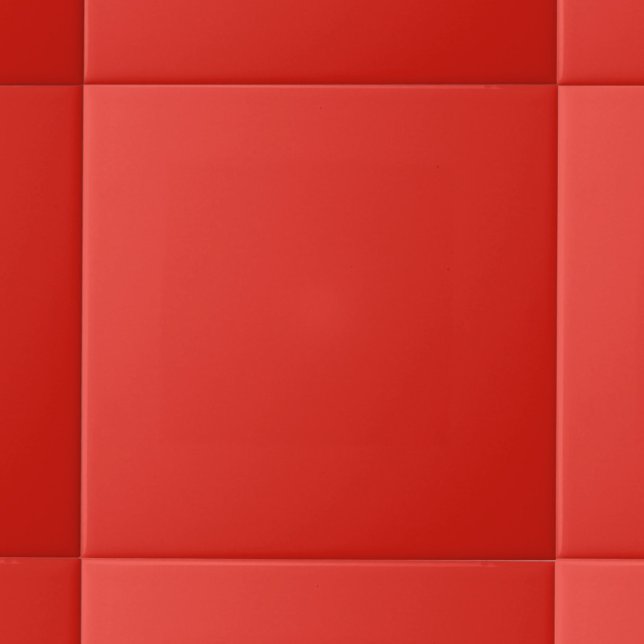 Minimalistische Solid Color | Lava Red Fliese (Von Creator hochgeladen)