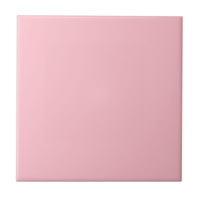 Minimalistische Solid Pink Bubblegum Wall | Blassp Fliese (Vorderseite)
