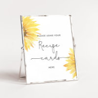 Minimalistische Sonnenblume verlasse hier Ihre Rez