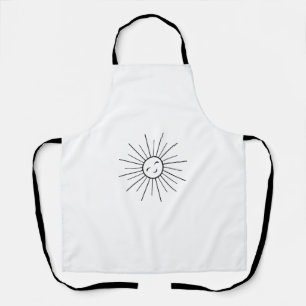 Minimalistische Sonnenküchenschürze - Modern Sunsh Schürze